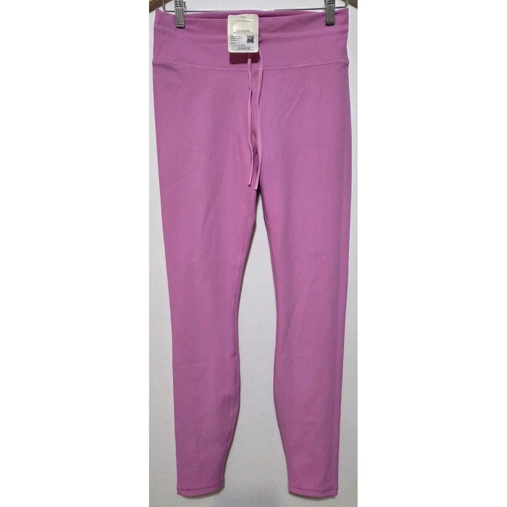 NWT‎ Fabletics Oasis High Rise Ribbed Legging On The Go Fusion Active 3pc Sz L - Picture 5 of 15